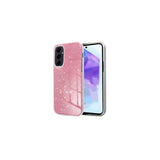 Funda Cool Samsung A55 5g Glitter Rosa