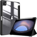 Funda Crystal Apple Ipad Pro 2024 13 Compatible Negro