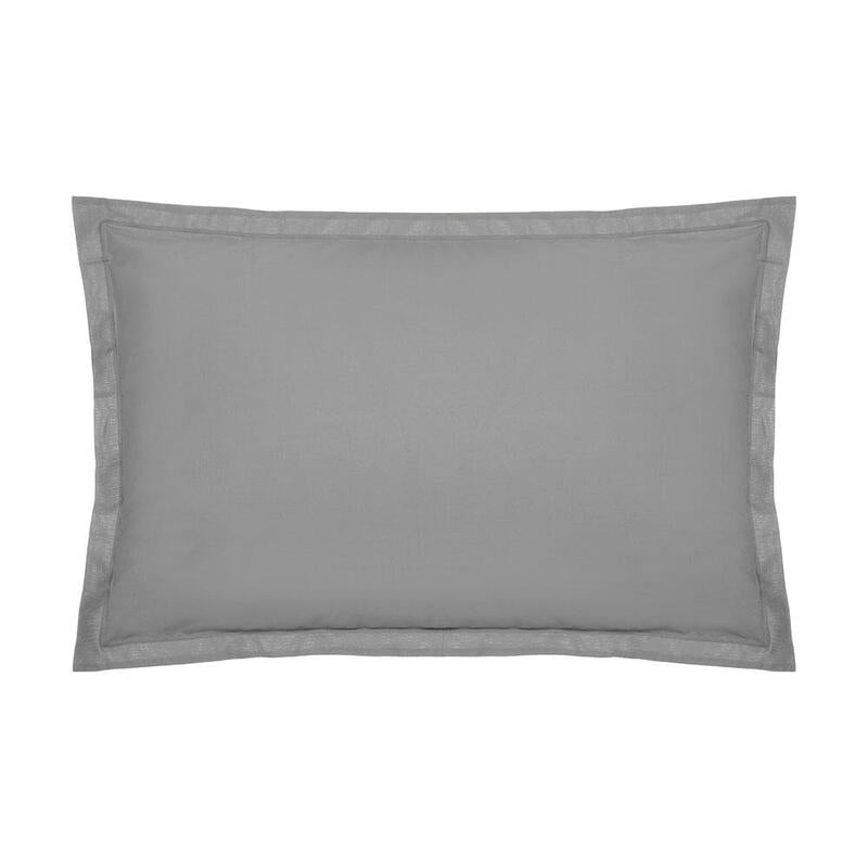 Funda De Almohada Color Gris 70x50cm