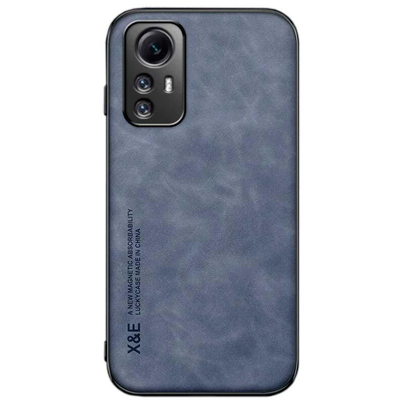 Funda De Cuero Pu Xiaomi Redmi Note 12s Azul