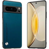 Funda De Polipiel Google Pixel 8 Pro Luxury Azul