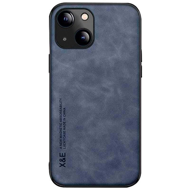 Funda De Polipiel Iphone 13 Magnetic Luxury Azul