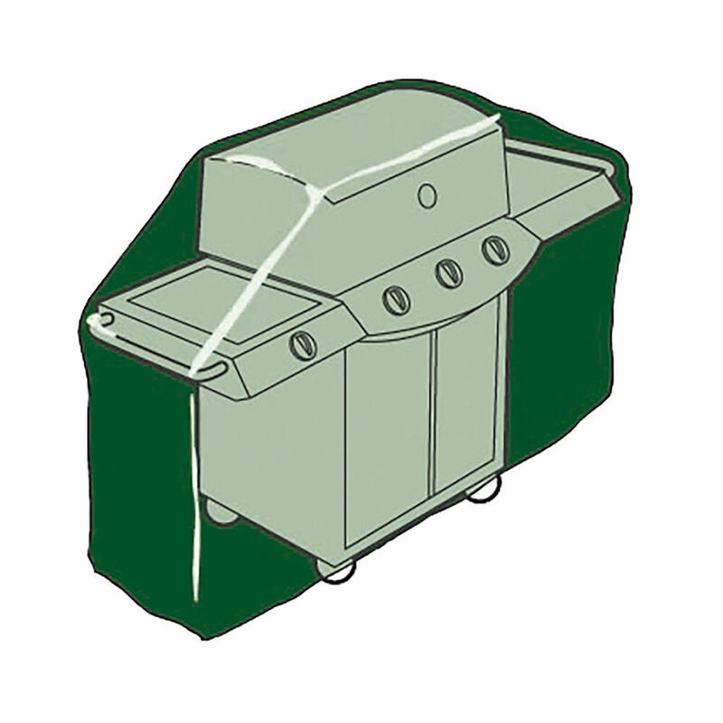 Funda De Protección Cubre Barbacoas 128x80x253cm 240gr/M²