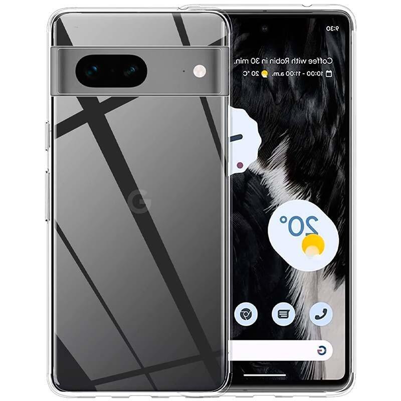 Funda De Silicona Google Pixel 7 5g Transparente