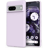 Funda De Silicona Google Pixel 8 Lavanda