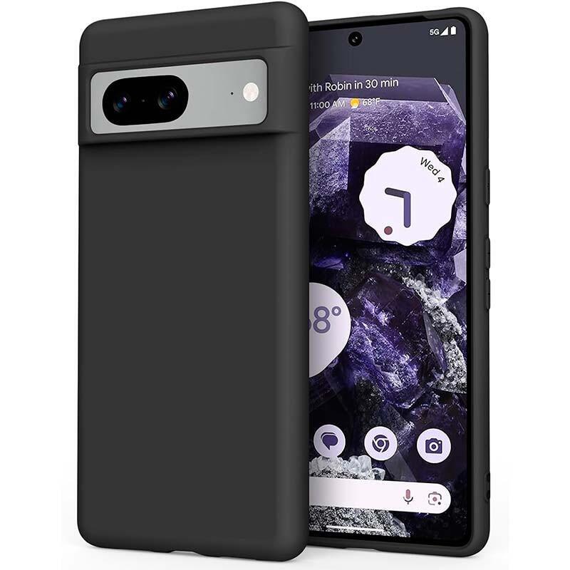 Funda De Silicona Google Pixel 8 Negro