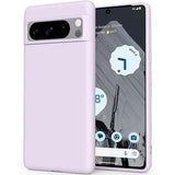 Funda De Silicona Google Pixel 8 Pro Lavanda