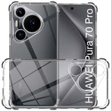 Funda De Silicona Reinforced Huawei Pura 70 Pro 5g