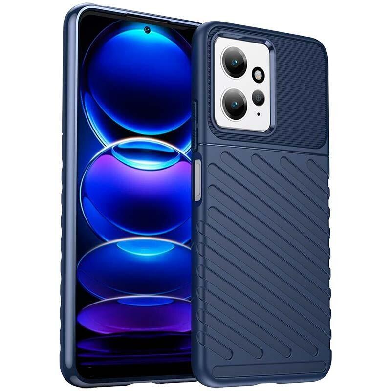 Funda De Silicona Shockproof Armor Xiaomi Redmi Note 12 4g Negro