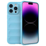 Funda De Silicona Wave Iphone 15 Pro Max Azul Claro