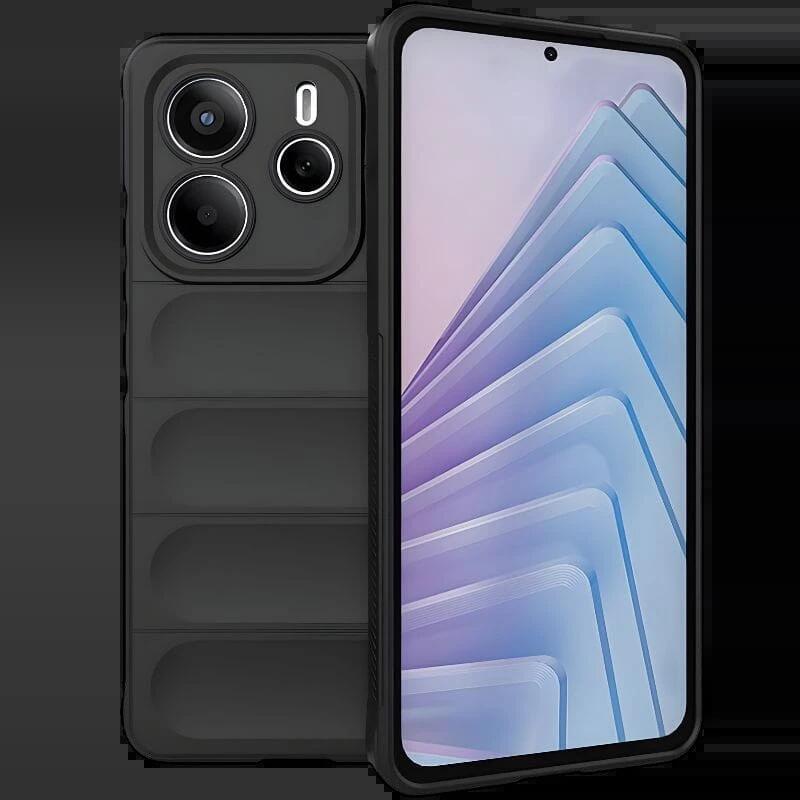 Funda De Silicona Wave Redmi Note 14 5g Negro