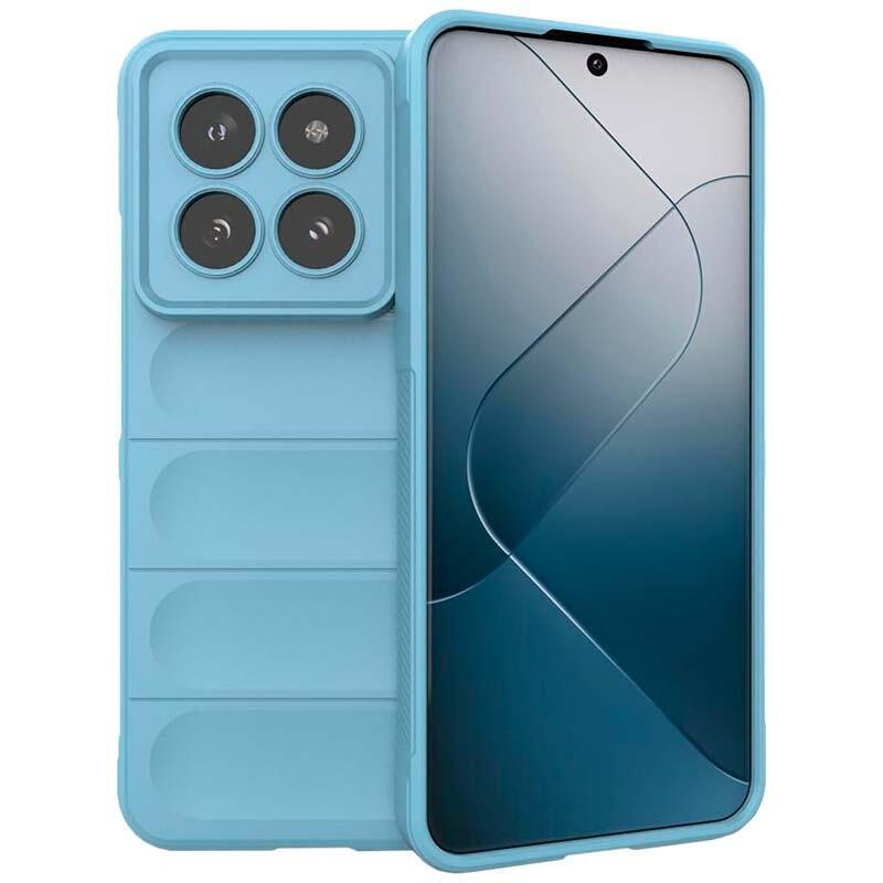 Funda De Silicona Wave Xiaomi 14 Azul Claro