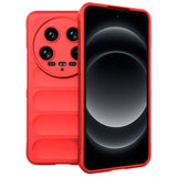 Funda De Silicona Wave Xiaomi 14 Ultra Rojo