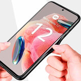 Funda De Silicona Xiaomi Redmi Note 12 4g Magnetic Shockproof Negro