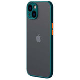 Funda Dual Mate Iphone 13 Verde+Naranja