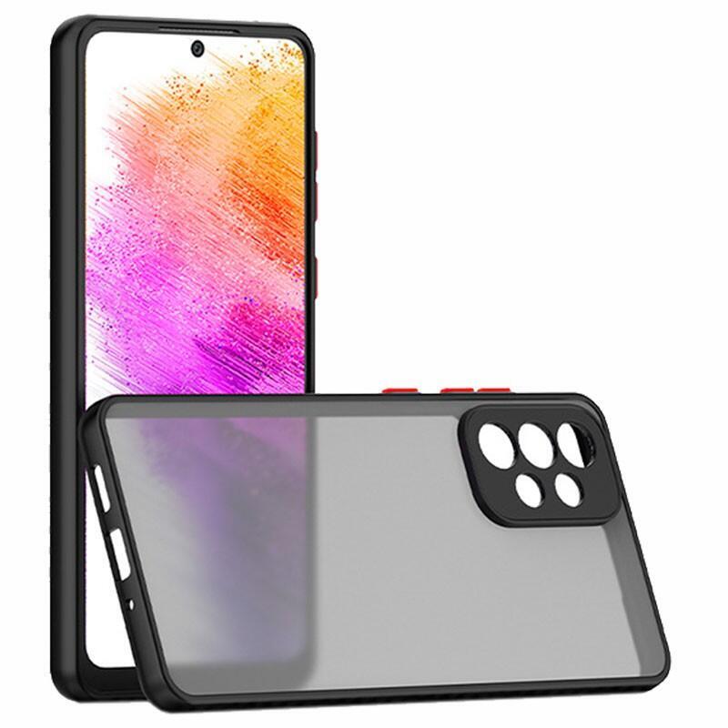 Funda Dual Mate Samsung Galaxy A13 A135 Negro+Rojo