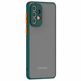 Funda Dual Mate Samsung Galaxy A13 A135 Verde+Naranja