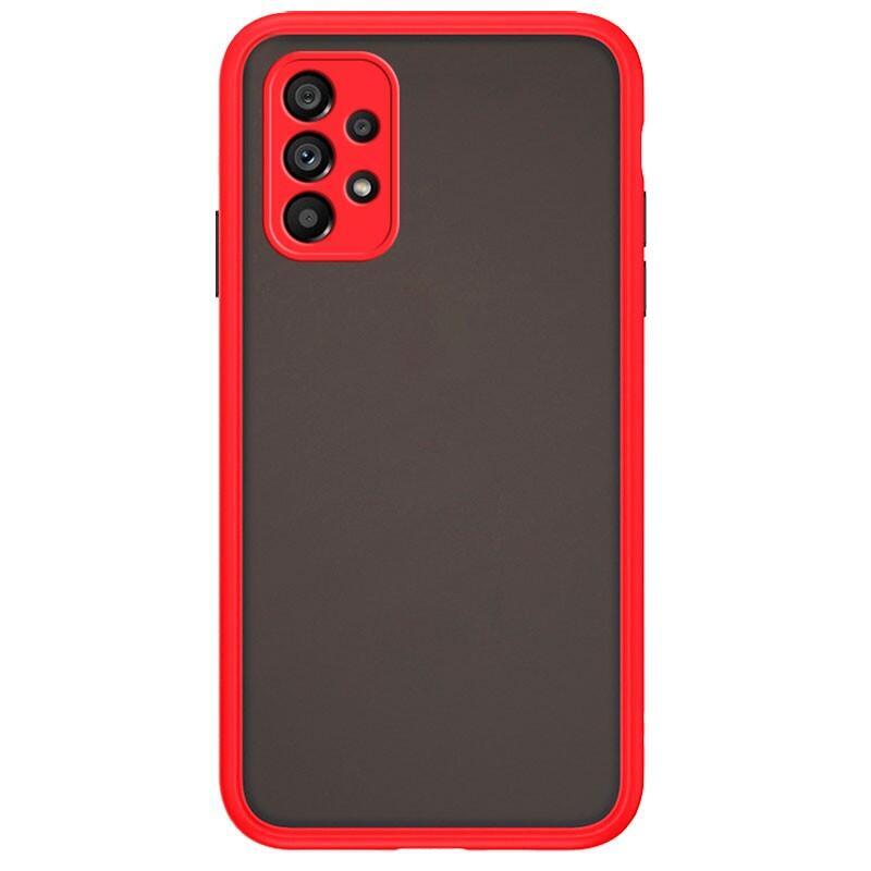 Funda Dual Mate Samsung Galaxy A53 5g Rojo+Negro