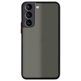 Funda Dual Mate Samsung Galaxy S21 Fe Negro+Rojo