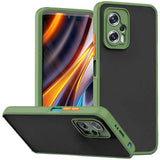 Funda Dual Mate Xiaomi Poco X4 Gt Verde Claro+Naranja