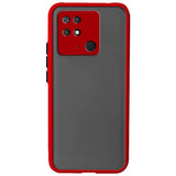 Funda Dual Mate Xiaomi Redmi 10c / Poco C40 Rojo+Negro