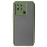 Funda Dual Mate Xiaomi Redmi 10c / Poco C40 Verde Claro+Naranja
