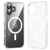 Funda Dura Con Magsafe Vention Kugt0-30 Compatible Con Iphone 16 Pro Transparente
