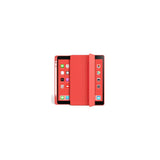 Funda Folio Rojo Soporte Magnético Reforzado Con Compartimento Para Lápiz Táctil Para Apple Ipad Air 11 (2024 / 2025) - Eiger®