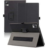 Funda Inteligente De Pu Doogee T30 Pro Con Soporte Negro