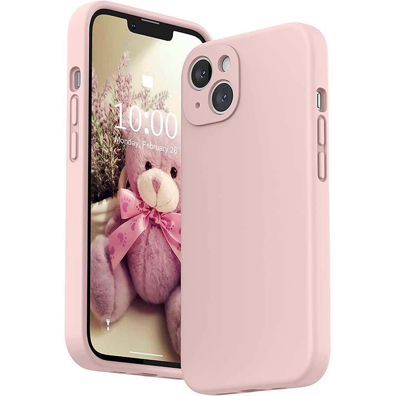 Funda Iphone 13 Square Liquid Premium Rosa