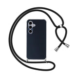 Jc Funda Trasera De Silicona Con Cuerda Samsung Galaxy S25 Fe