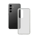 Funda  Ksix Trasera De Silicona Transparente Apple Iphone 15 Pro