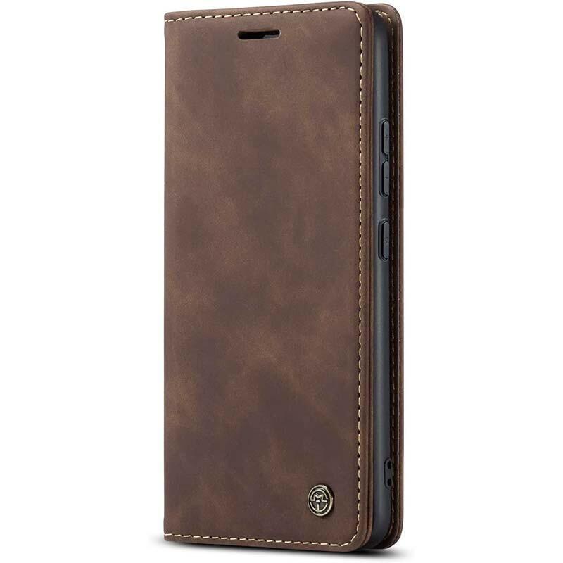 Funda Libro Magnetic Wallet Xiaomi Redmi 13c / Poco C65 Marrón Oscuro