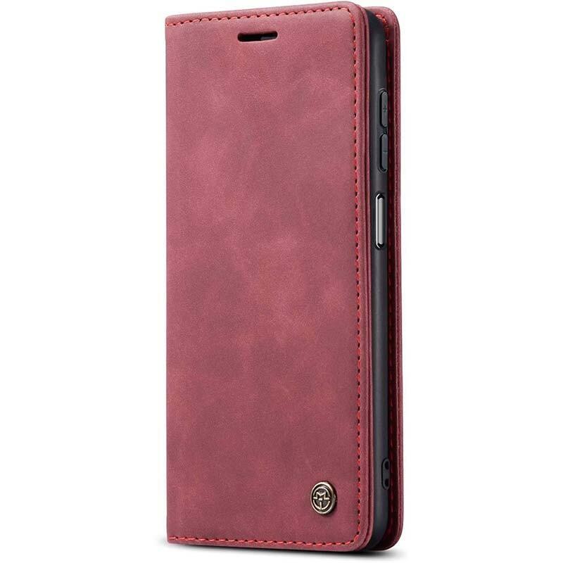 Funda Libro Magnetic Wallet Xiaomi Redmi Note 12 4g Burdeos