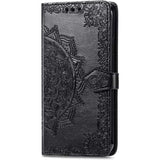 Funda Libro Mandala Xiaomi Redmi Note 13 4g Negro
