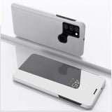 Funda Libro Smart Mirror Samsung Galaxy A21s A217 (Plata)
