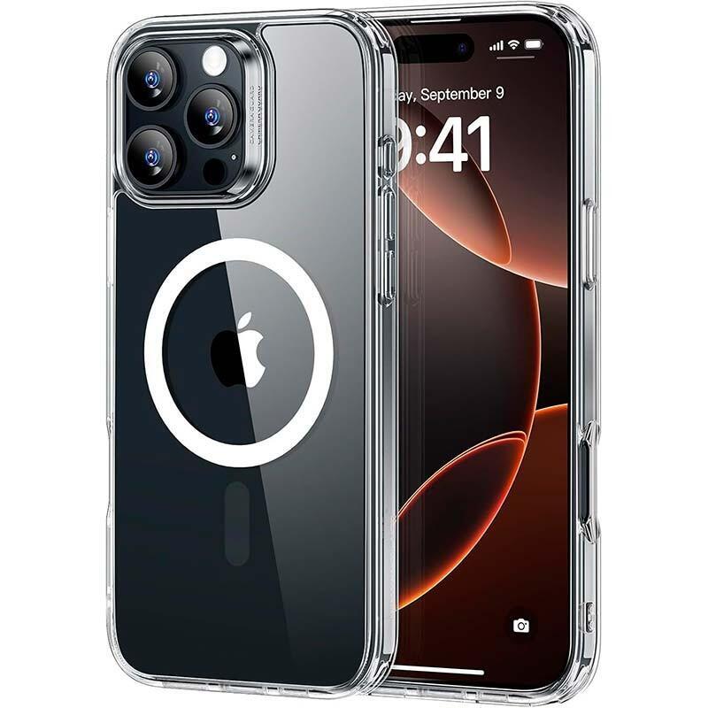 Funda Magsafe Compatible Para Iphone 16 Pro Max 6.9 Transparente