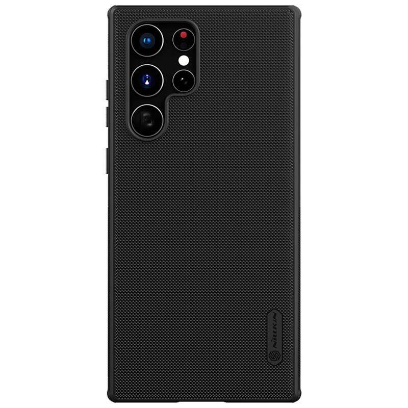Funda  Nillkin De Goma Frosted Pro Samsung Galaxy S22 Ultra Negro