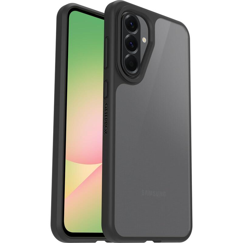 Funda Otterbox  Sleek Case Series Para Samsung Galaxy A56 5g,Resistente A Golpes Y Caídas,Ultra-Fina, Protectora,Testada Con Los Estándares Militares Anticaídas, Transparente/Negro, Sin Caja Retail
