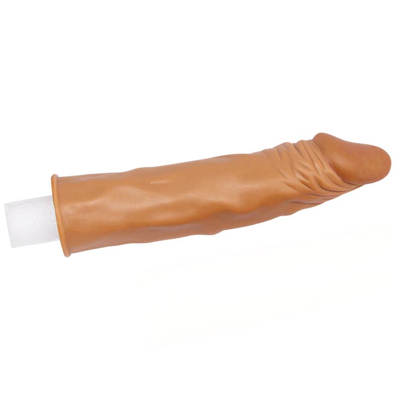 Funda Para El Pene Add 2 Pleasure X Tender Marrón