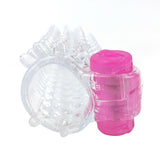 Funda Para El Pene Con Vibración Transparente