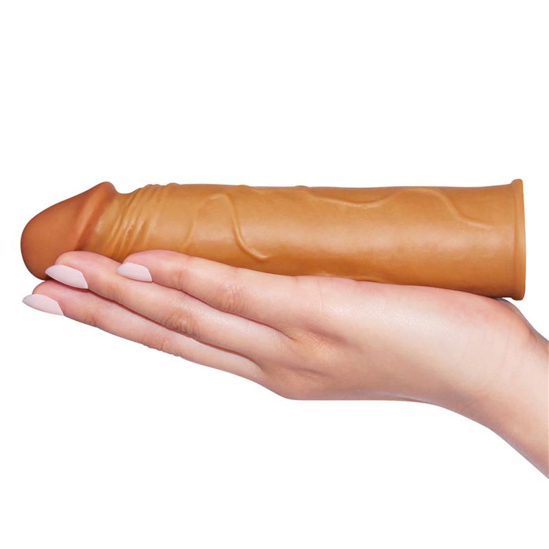 Funda Para El Pene Pleasure X Tender Marrón