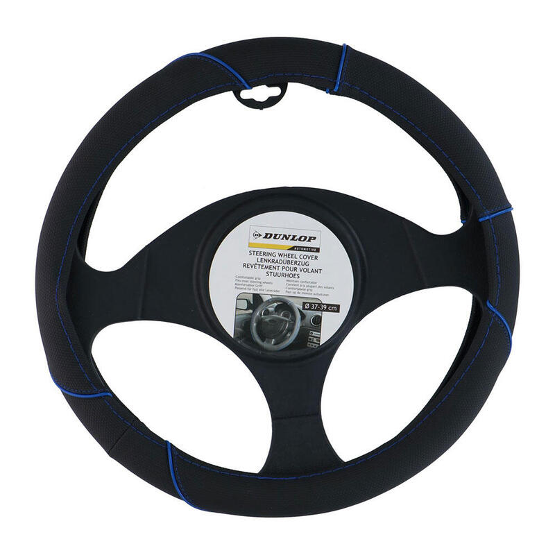 Funda Para Volante De 38 Cm Detalle Azul Dunlop