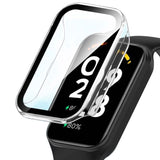 Funda Pc + Cristal Templado Xiaomi Mi Smart Band 8 Active Transparente