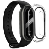 Funda Pc + Cristal Templado Xiaomi Mi Smart Band 8 Transparente