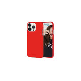 Funda Premium Soft Feeling Compatible Iphone 15 Plus Rojo **
