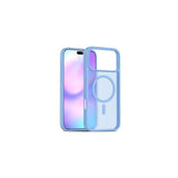 Funda Qcharx Mate Premium Iphone 17 Azul Claro