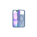 Funda Qcharx Mate Premium Iphone 17 Azul Oscuro