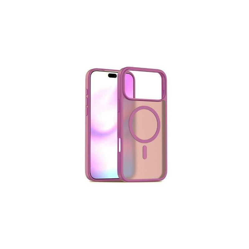 Funda Qcharx Mate Premium Iphone 17 Morado