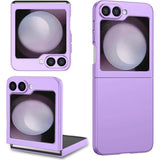 Funda Samsung Galaxy Z Flip6 5g Square Liquid Premium Lavanda